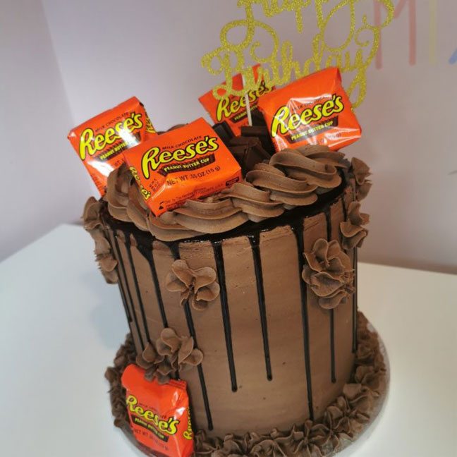 Reeses Peanut Butter Cake