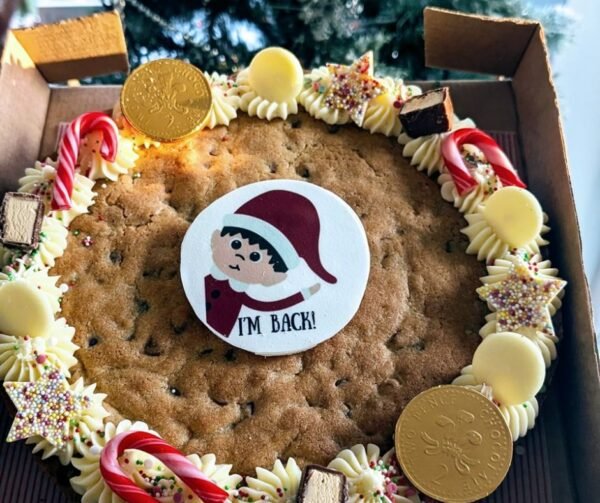 Elf Is Back Giant Cookie - Image 3
