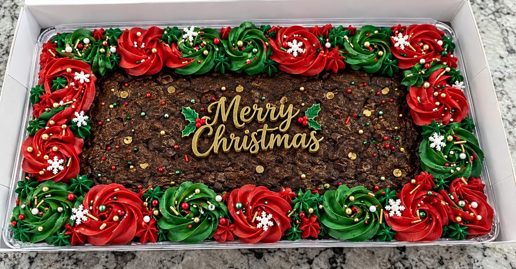 Christmas brownie tray - Image 2
