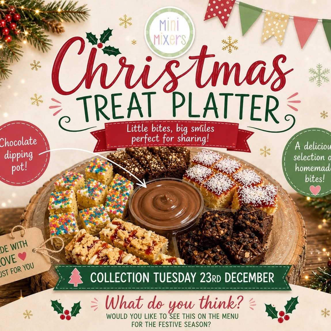 Christmas treat platters - Image 2
